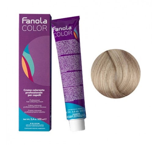 Fanola Permanent Colour 10.1 Blonde Platinum Ash 100ml