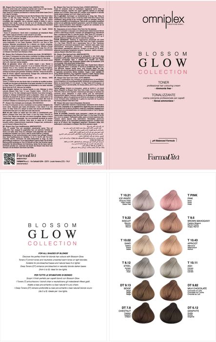 Omni Blossom Glow Colour Chart