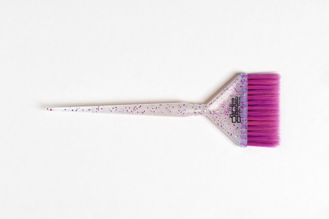 Glide - Large Sparkle Lilac Tint Brush