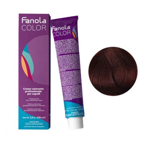 Fanola Permanent Colour 5.66 Light Chestnut Intense Red 100ml