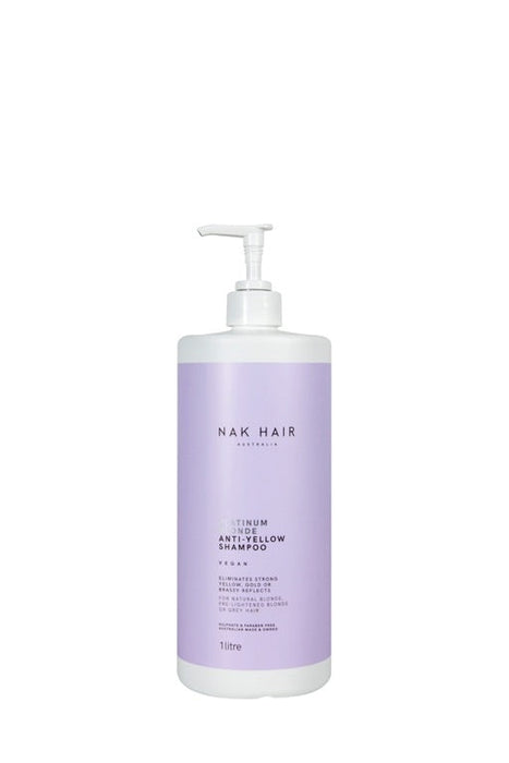 Nak - Platinum Blonde Anti-Yellow Shampoo 1000ml