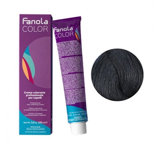 Fanola Permanent Colour 1.10 Blue Black 100ml