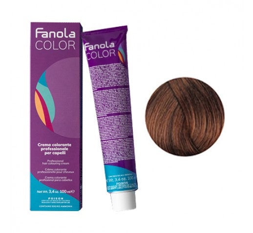 Fanola Permanent Colour 7.34 Medium Golden Copper Blonde 100ml