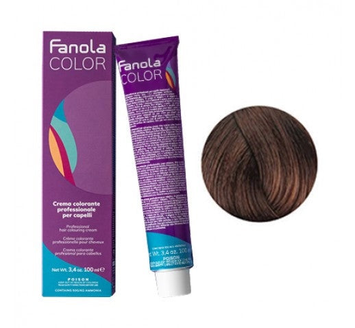 Fanola Permanent Colour 6.34 Dark Golden Copper Blonde 100ml