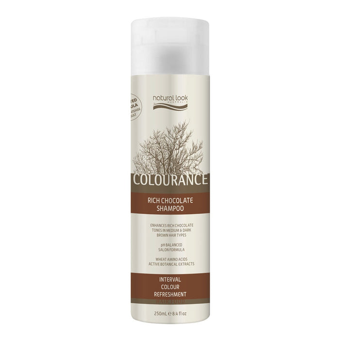 Natural Look - Colourance Rich Chocolate Shampoo 250ml