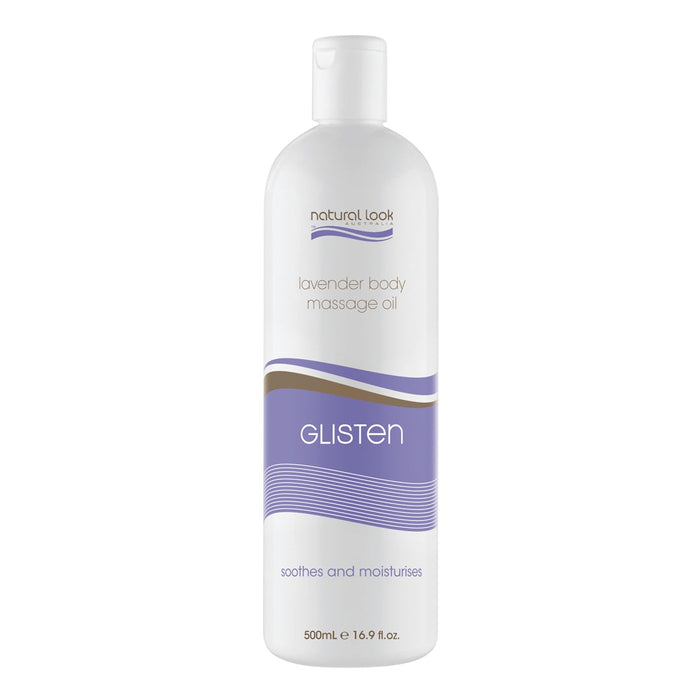 Natural Look - Glisten Lavender Massage Oil 500ml