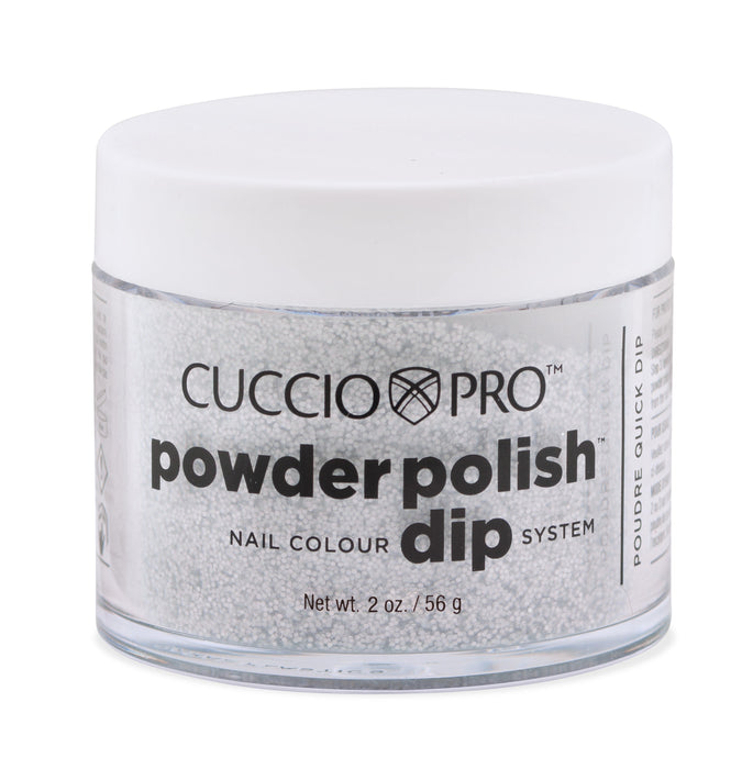 Cuccio Pro - Deep Silver Glitter Dip Powder 1.6oz