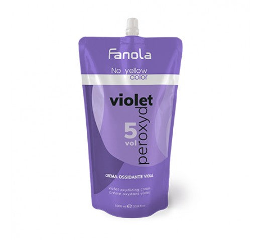 Fanola No Yellow Violet 5 Vol Peroxide 1000ml
