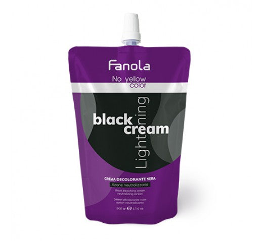Fanola No Yellow Black Lightening Cream 500g