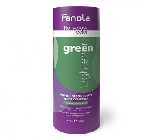 Fanola No Yellow Green Powder Lightener 450g
