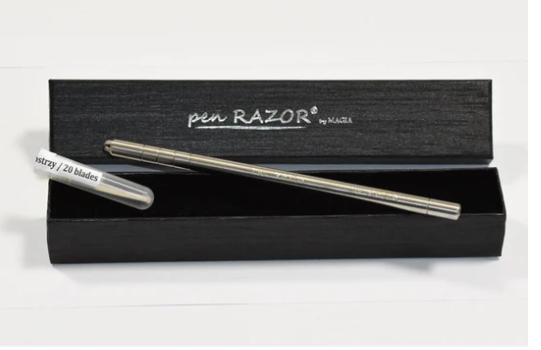 Pen Razor Set includes 20 blades