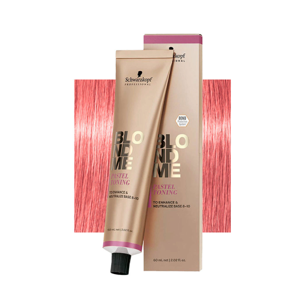 Schwarzkopf - Blondme Pastel Toning Strawberry 60ml