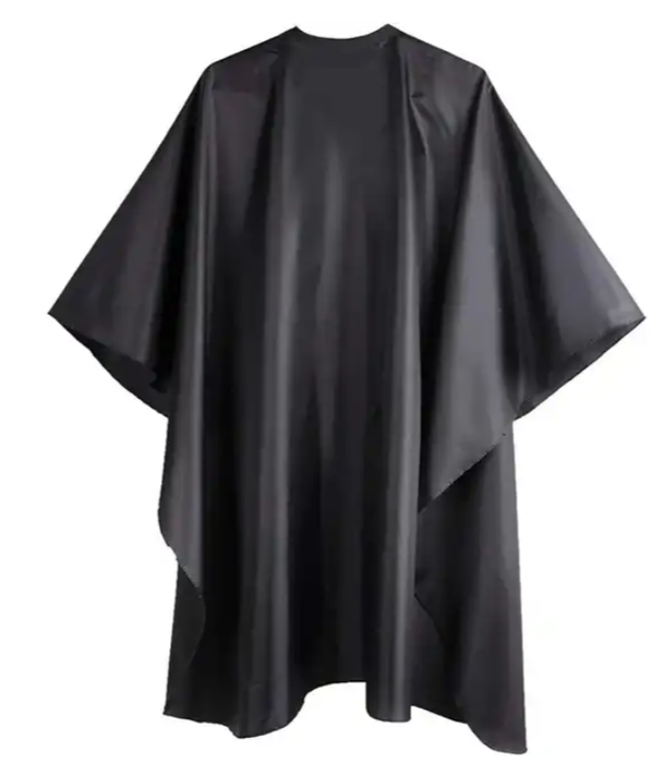 Kids Black Waterproof Cutting Cape