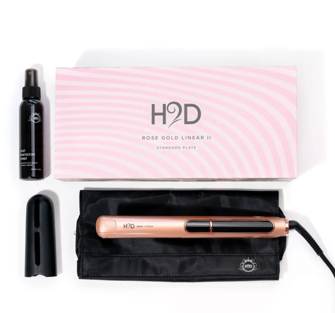 H2D - Linear II Rose Gold Straightener