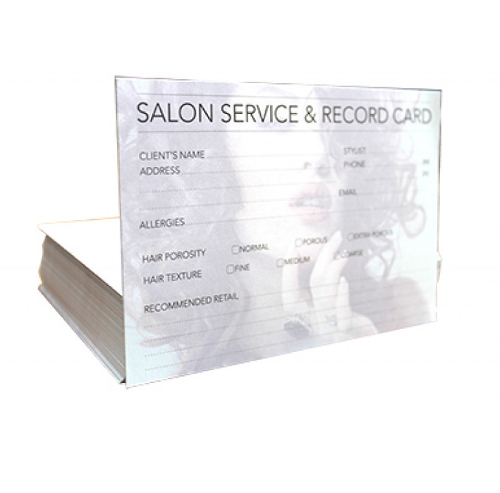 Client Record Cards 100 Pack