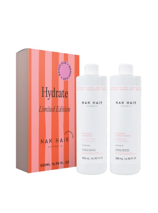 NAK Hydrate 500ml Duo - Shampoo & Conditioner 500ml 2024