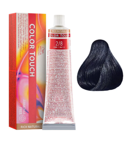 Wella Colour Touch - 2/8 Blue Black 60g