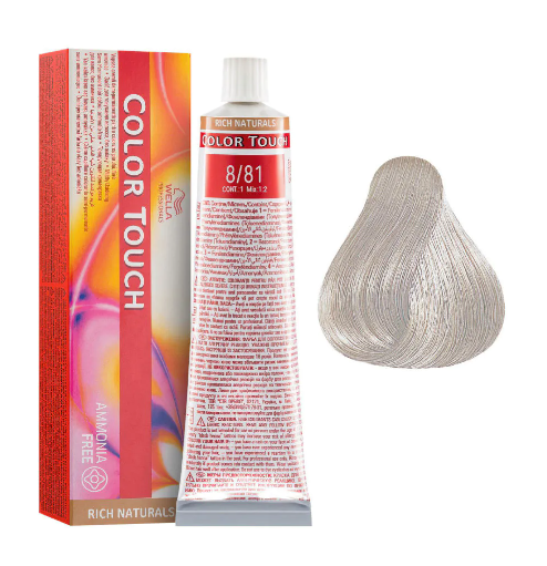 Wella Colour Touch - 8/81 Pearl Silver 60g