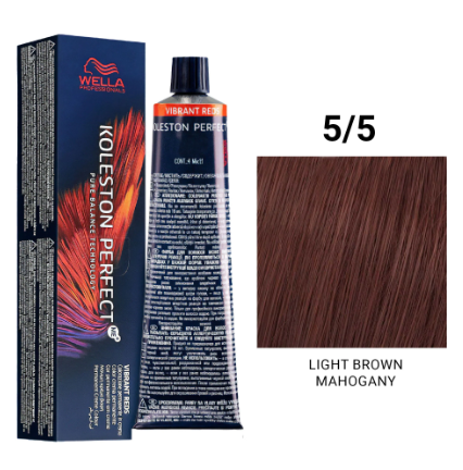 Wella Koleston Perfect - 5/5 Light Brown Mahogany 60g **