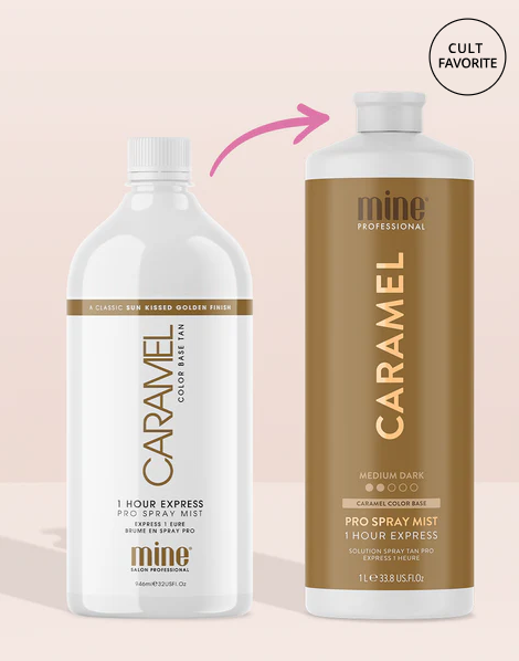 Mine Tan - Caramel Pro Spray Mist 1lt