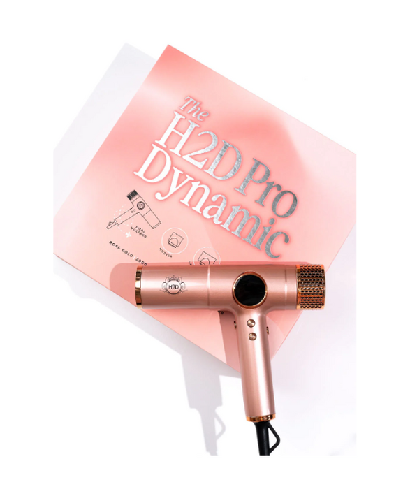 H2D - Pro Dynamic Rose Gold Hair Dryer