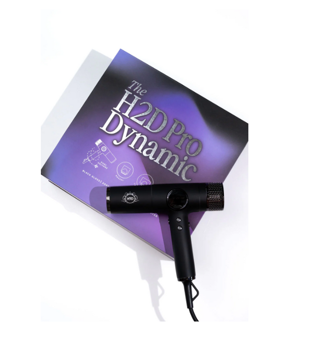 H2D - Pro Dynamic Black Hair Dryer