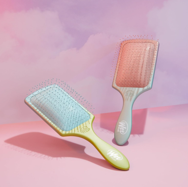 Wet Brush - Feel Good Ombre Paddle Brush Pink/ Purple