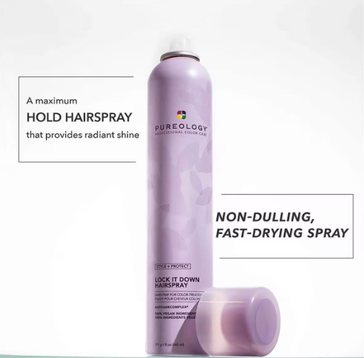 Pureology - Style + Protect Lock It Down Hairspray 365ml