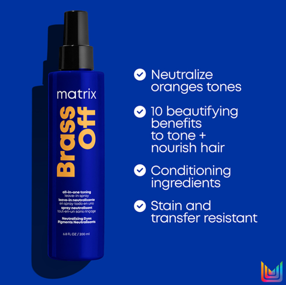 Matrix - Brass Off All In One Toning Leave In Spray 200ml