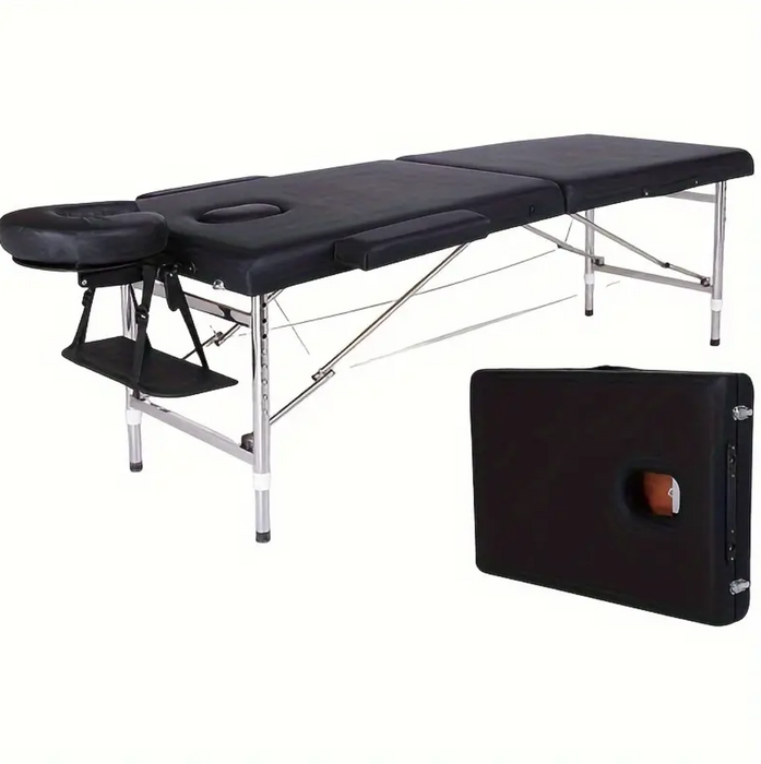 Portable Massage Bed - Black