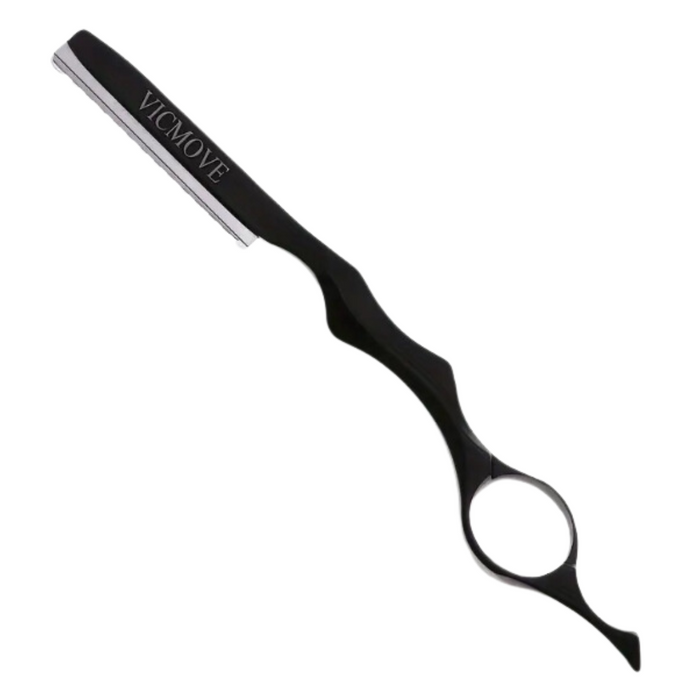 Professional Steel Texturizing Razor - Black