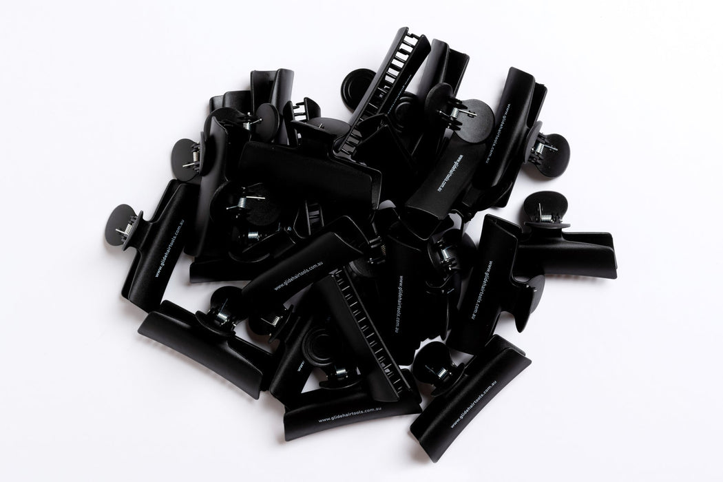 Glide - Grip Clips 24pk / Black