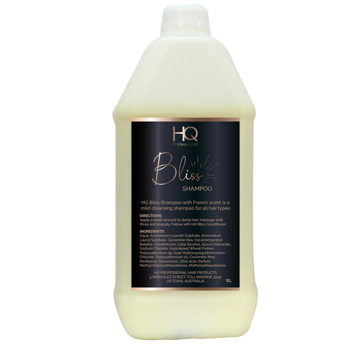 HQ Professional Bliss Shampoo 5L