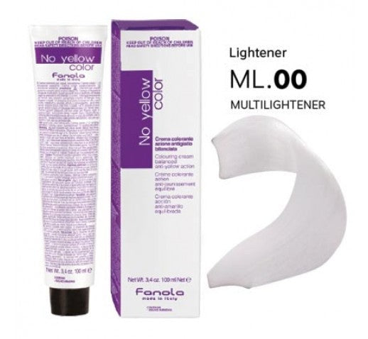 Fanola No Yellow Colour ML.00 Lightener 100ml