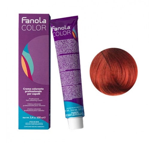 Fanola Permanent Colour 6.46 Dark Copper Red Blonde 100ml