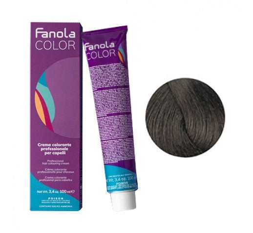 Fanola Permanent Colour 4.0 Medium Brown 100ml